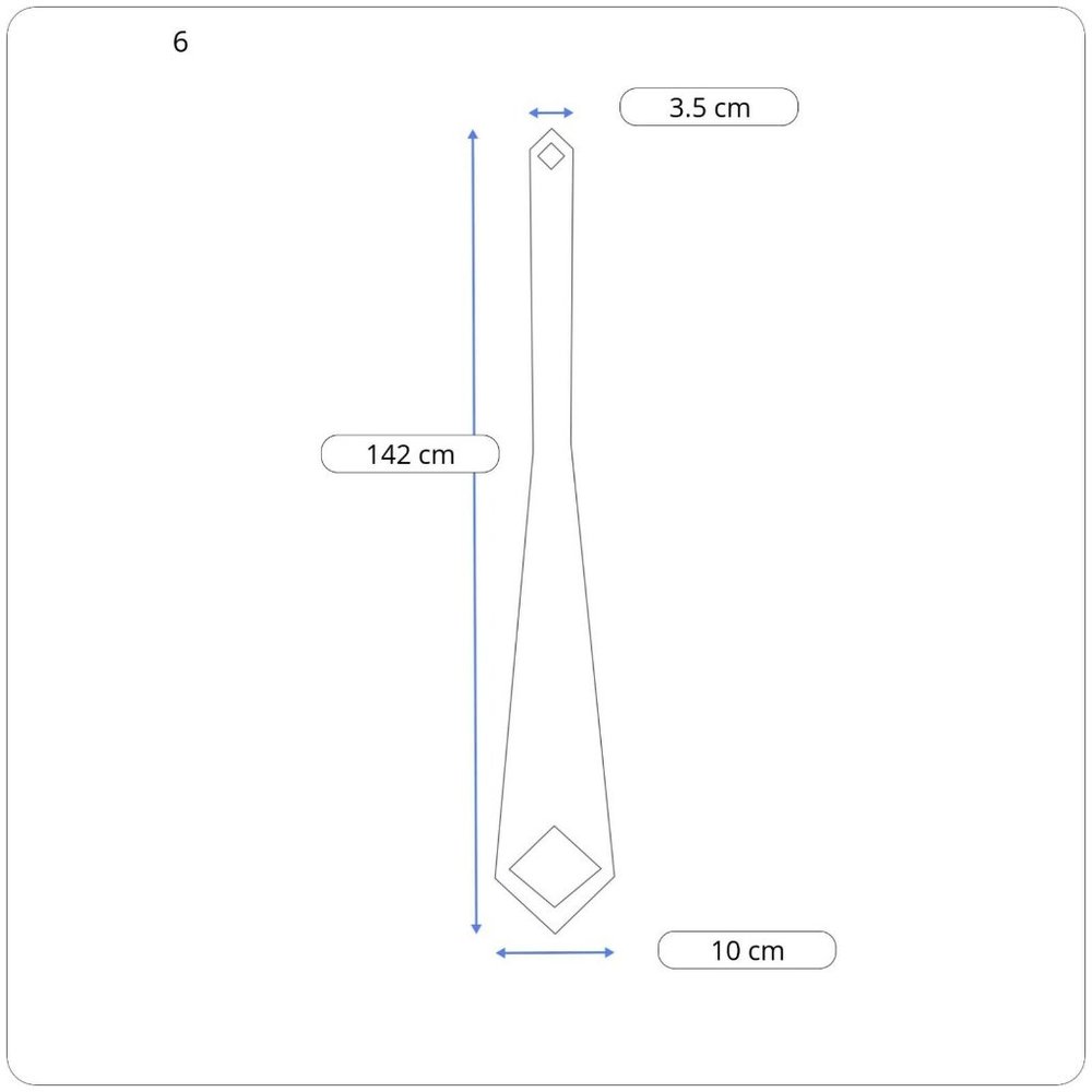 Principe Men's Tie Blue with Gold Pattern 100% Silk NEW - Picture 3 of 3